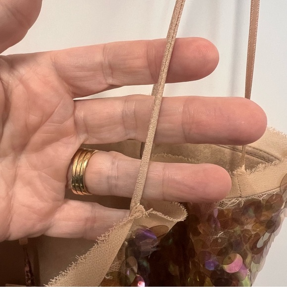 NWT LoveShackFancy Velma Tank in Tawny size 12 - Picture 12 of 15